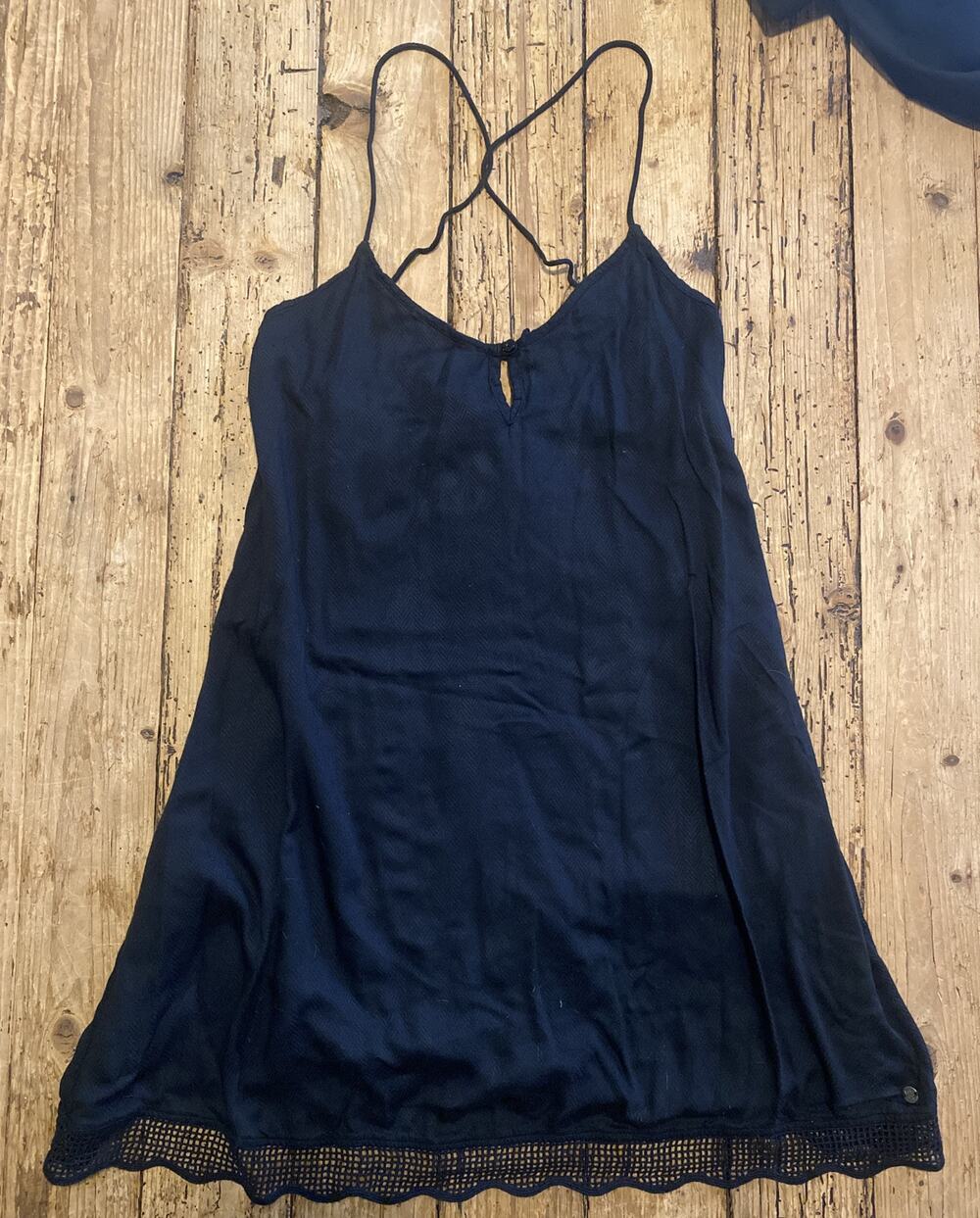 Volcom Womens Size 10SP Black Dress “true To This “